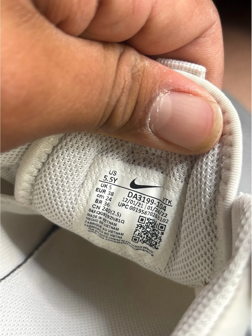 Nike air max 2021 white grey